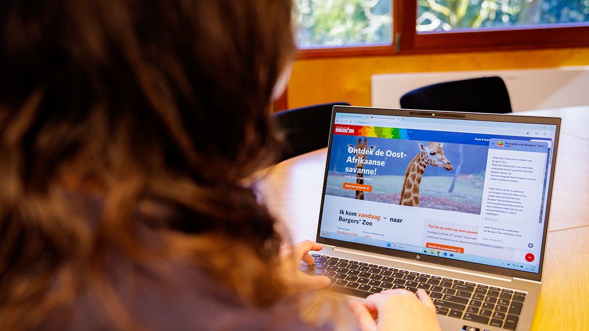 Burgers Zoo automatiseert klantcontact met AI