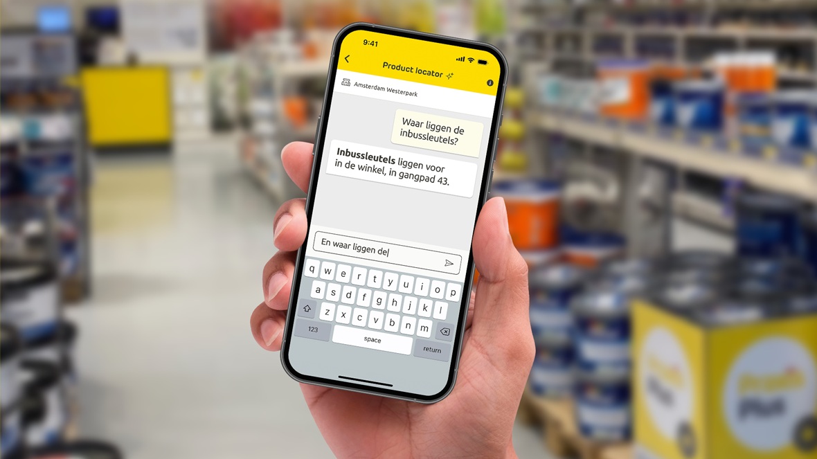 Praxis introduceert AI-hulp in winkelapp