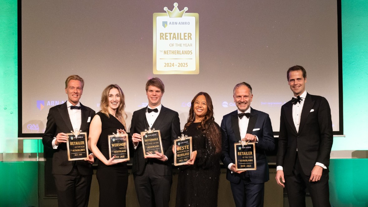 Kruidvat voor tweede keer ABN Amro Retailer of the Year