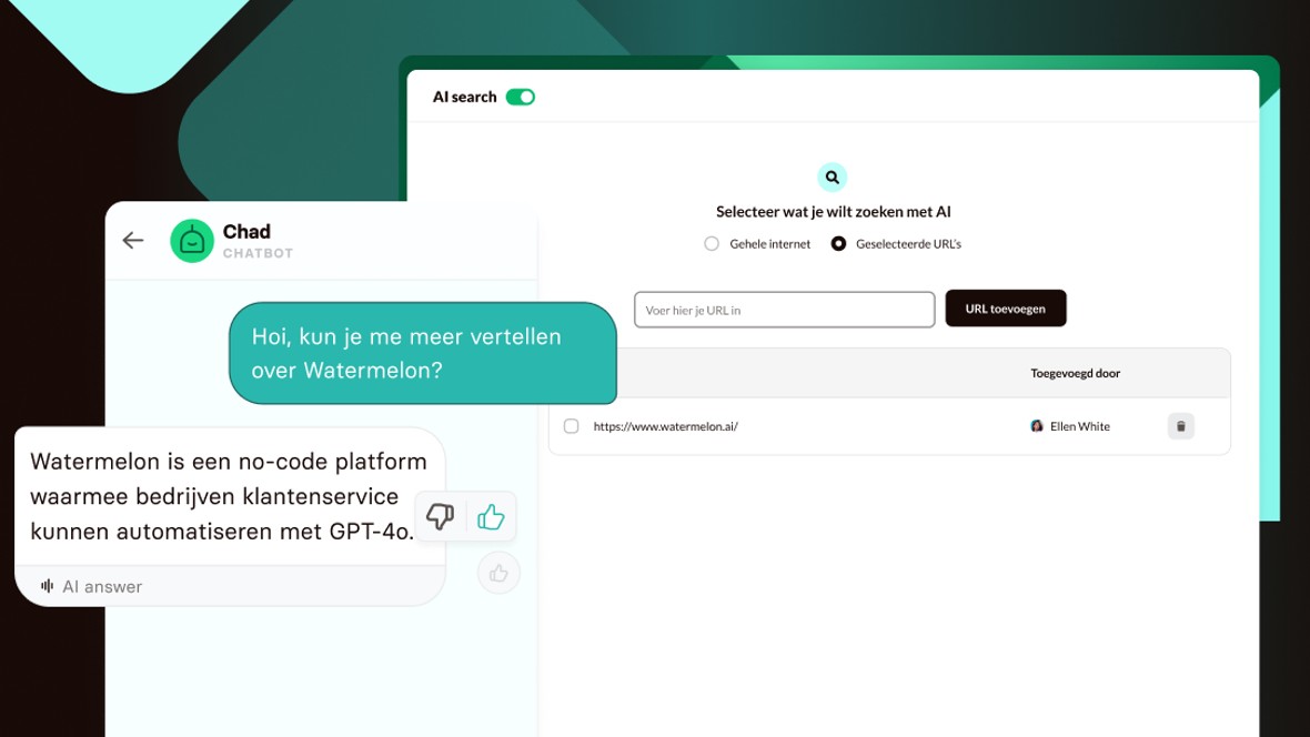 Actuele en accurate antwoorden voor klantenservice-chatbot