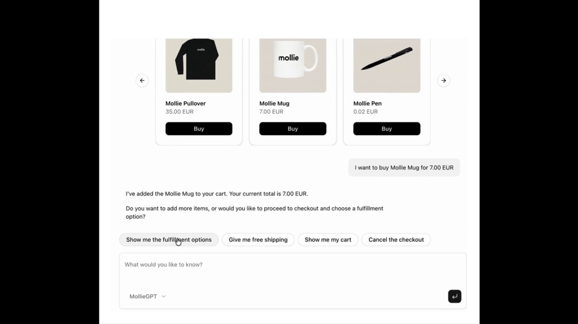 Mollie klaar voor betalingen via ChatGPT