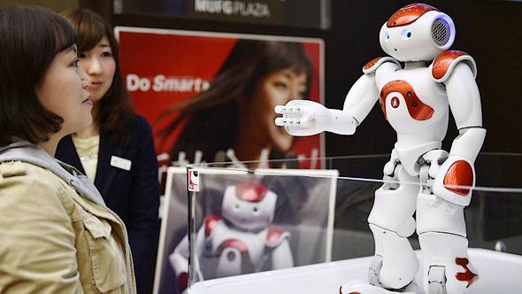 Customer service robot debuteert in Japan