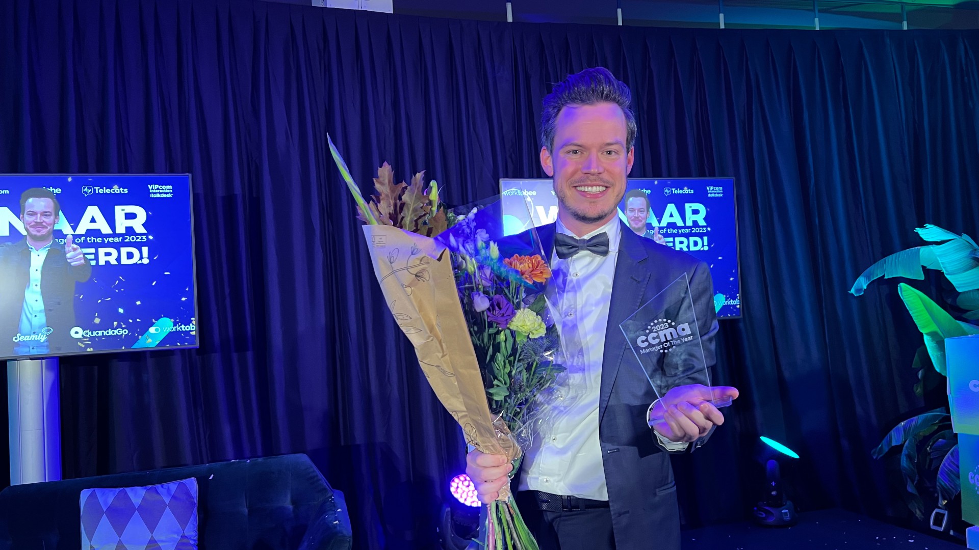 René Kloppenburg (KPN) is Manager of the Year 2023