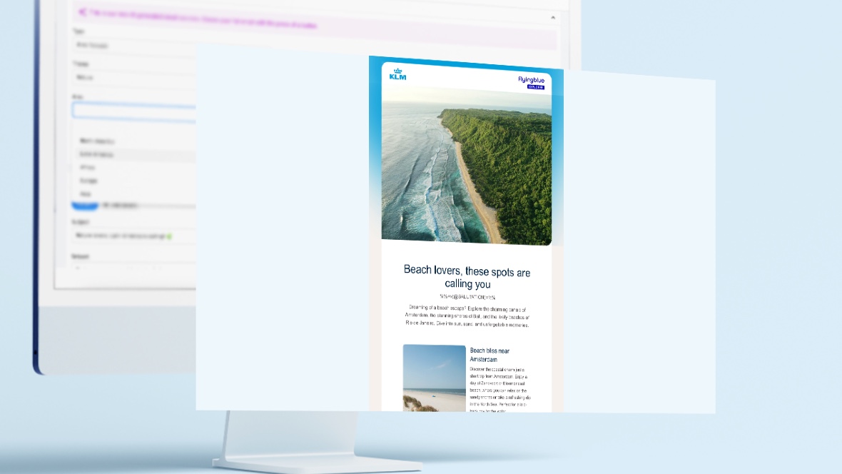 KLM bereikt 6,3 miljoen klanten met Airmail