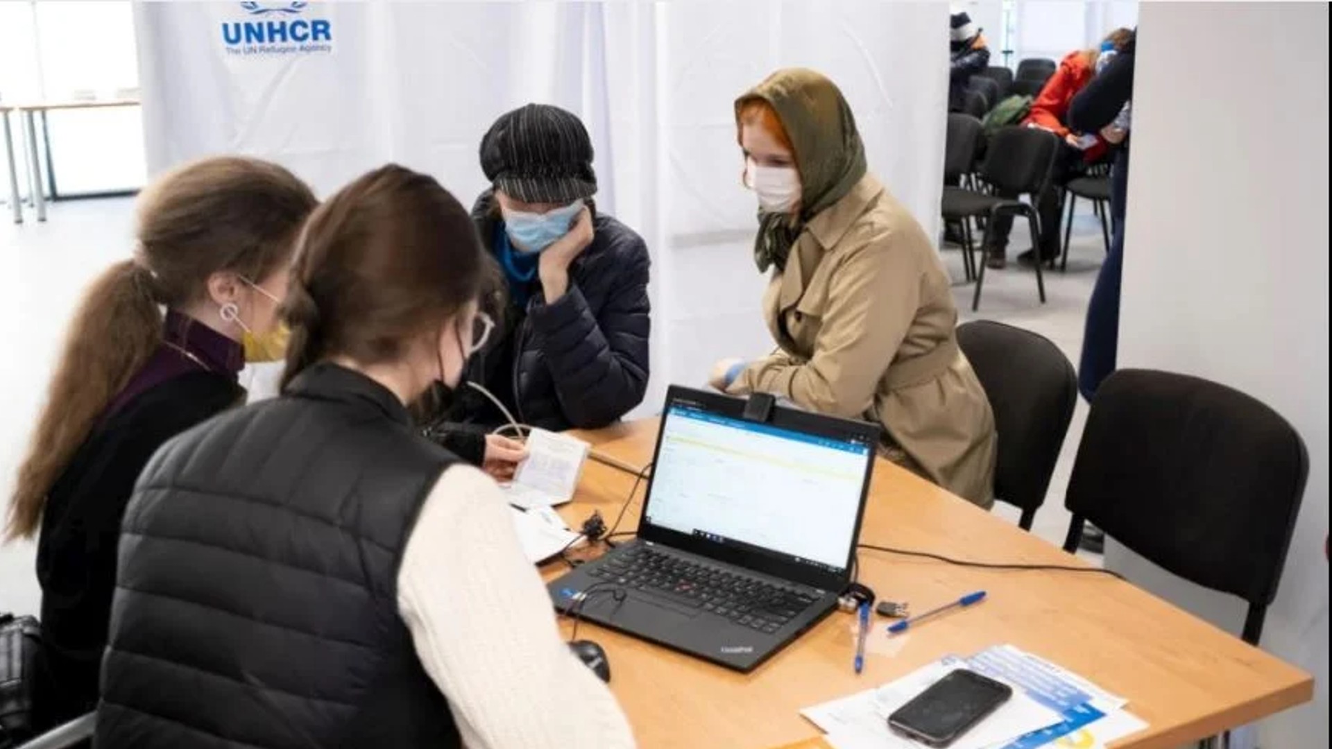 UNHCR callcenter voor Oekraïense vluchtelingen