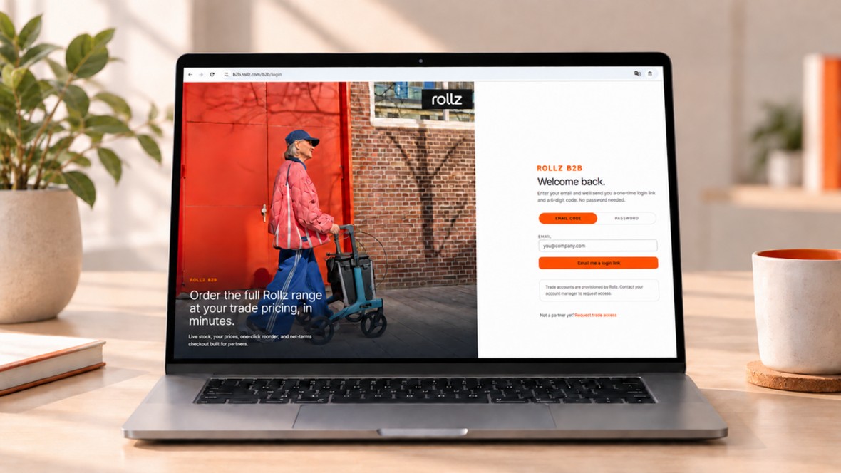 Rollz vernieuwt bestelportaal en dienstverlening