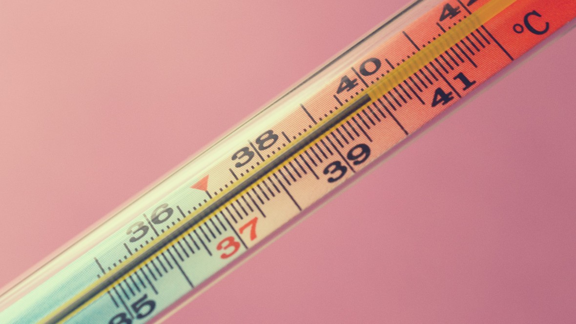 De thermometer weghalen?