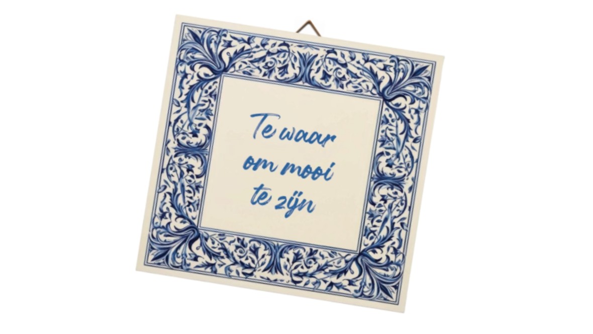 Te waar om mooi te zijn