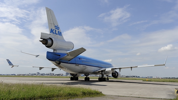 Martijn van der Zee (KLM) vliegt uit
