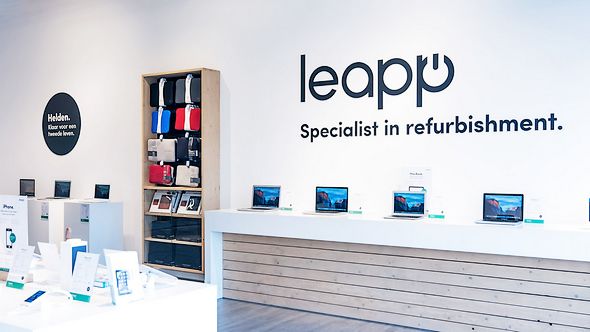 Leapp-robot handelt klantcontact winkel af