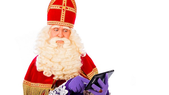 Sinterklaas gaat digitaal