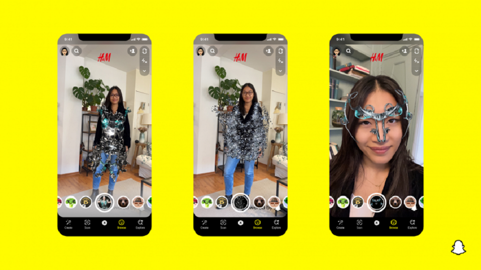 H&M en Snapchat werken aan bijzondere klantexperience