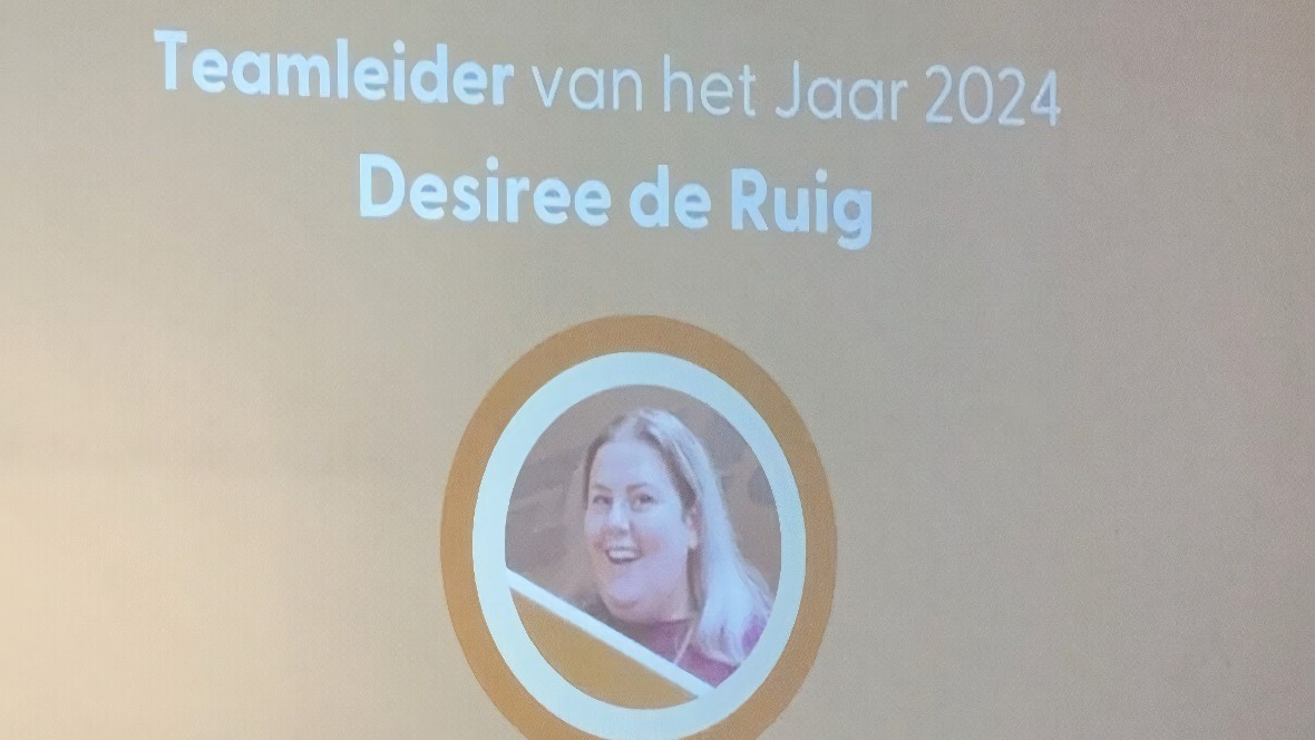 Teamleider van het Jaar: Desiree de Ruig