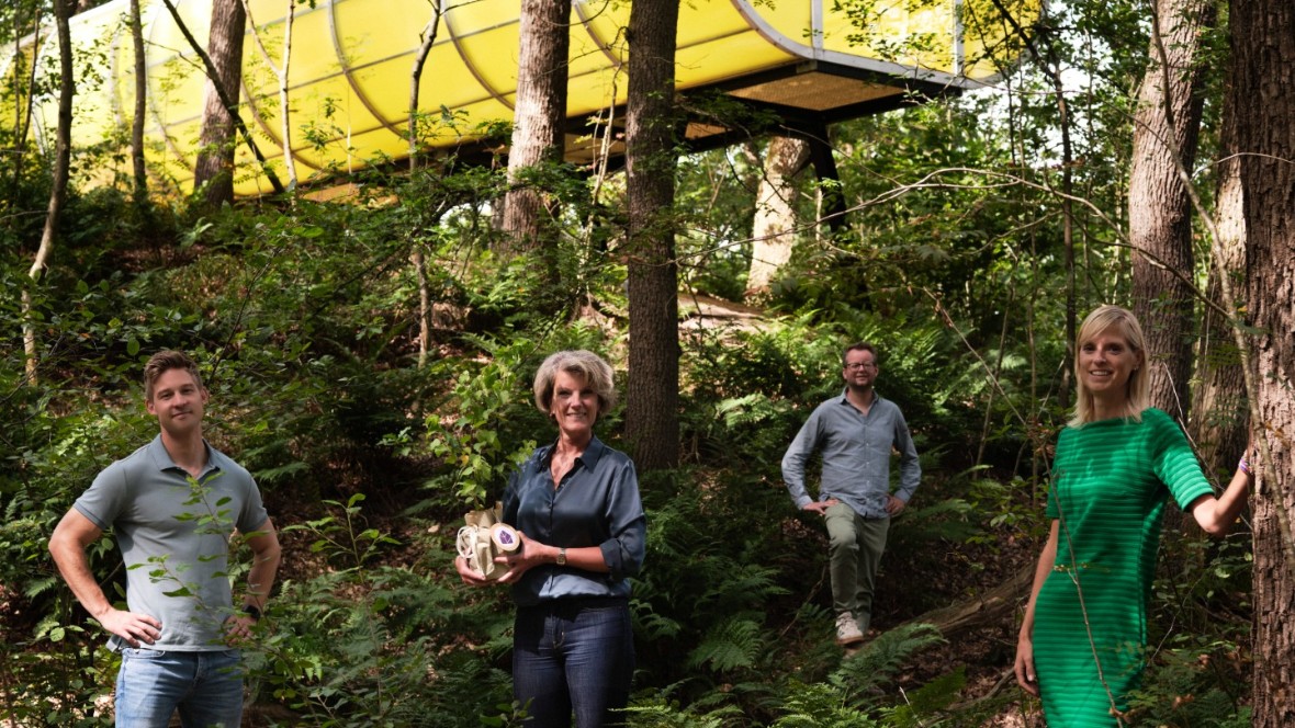 Kunst en natuur verbinden gasten op de Veluwe
