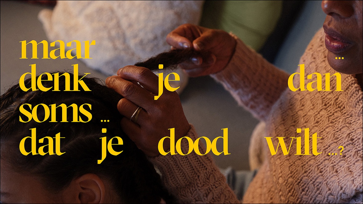 Nieuwe campagne 113 helpt naasten moeilijke vraag te stellen 